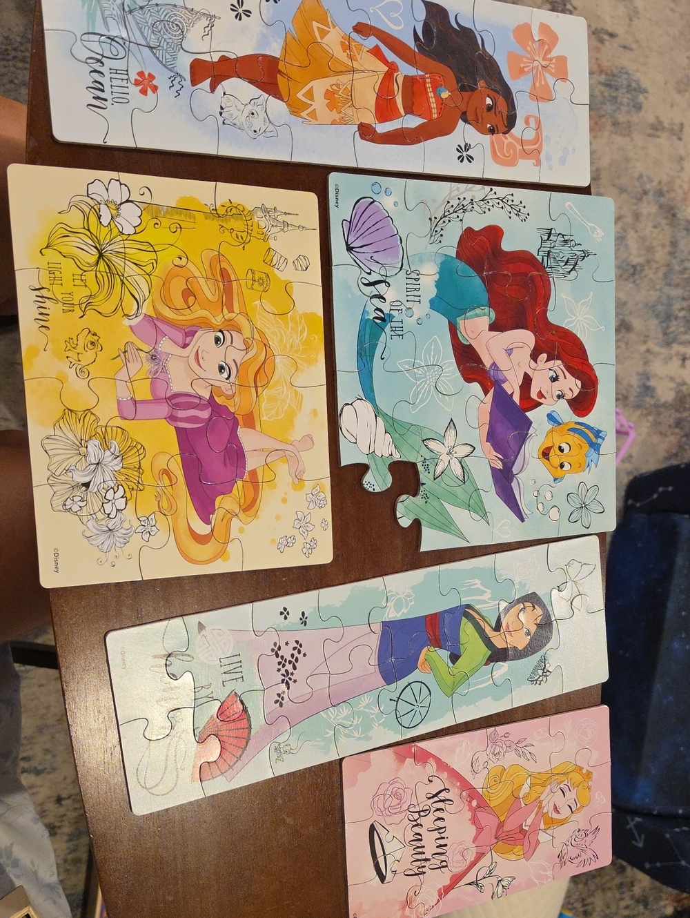 Disney Princess Magnetic Puzzle Set - Assorted Colors